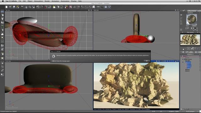 3D rendering with Vue – Class 04 - Rocks, Cliffs, Booleans, Hyperblobs, Metablobs смотреть онлайн
