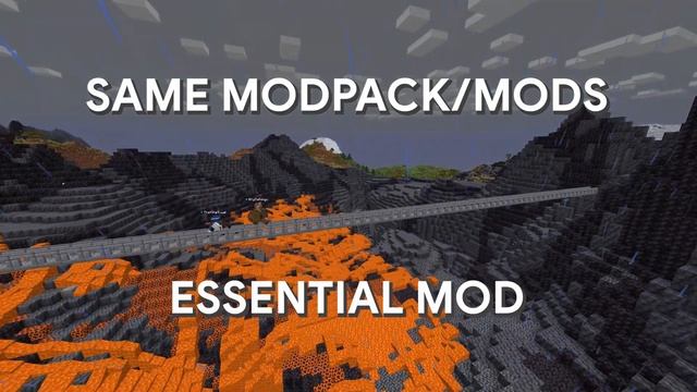 How to Play Modded Minecraft With Friends EASILY (Essential Mod) смотреть онлайн