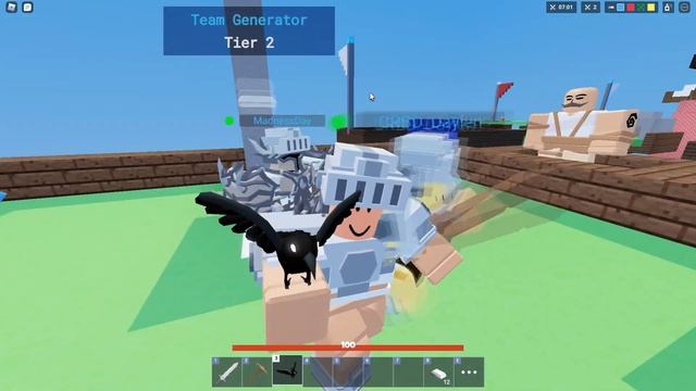 Играю За Кит Raven в BedWars Roblox ! смотреть онлайн