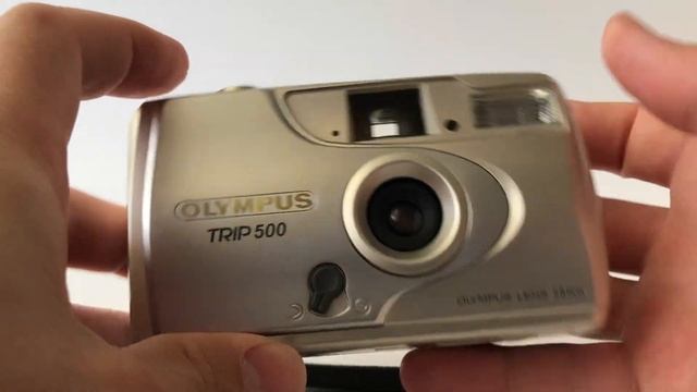 Olympus TRIP 500 camera 35mm film смотреть онлайн