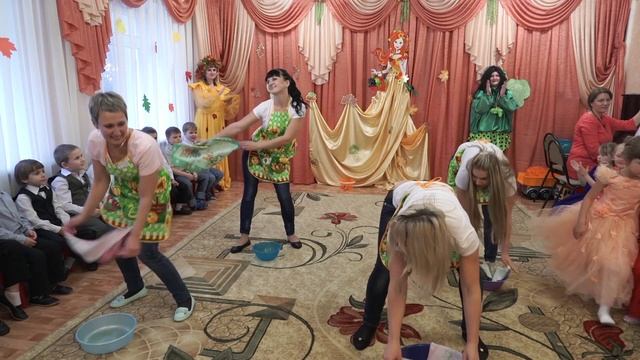 Этюд Веселая стирка