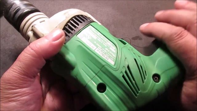 Clean And Service Overheating HITACHI  Drill