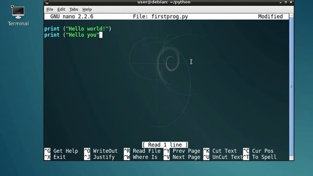Python Series: Lesson 1 - Hello World (and string literals) смотреть онлайн