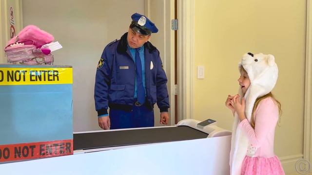 Nastya learns to travel and behave correctly at the Airport смотреть онлайн