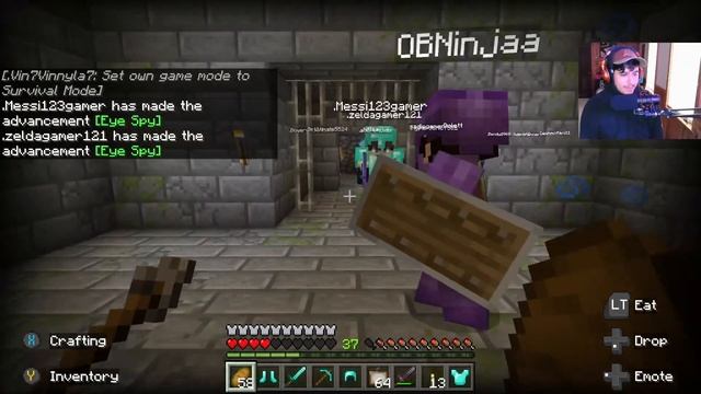 THE END Minecraft with Viewers! Bedrock & Java can Join! | Live смотреть онлайн