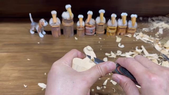 목각인형 조각하기 - 펠리칸 Woodcarving - Carve A Pelican