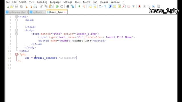 LESSON 1. SENDING DATA TO DATABASE -- MYSQL USING PHP - TAGALOG VERSION смотреть онлайн
