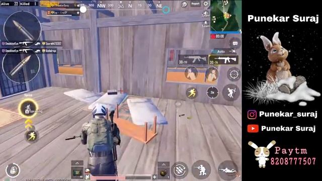 PUBG MOBILE LIVE RUSH GAMEPLAY || PUBG WITH PUNEKAR SURAJ смотреть онлайн