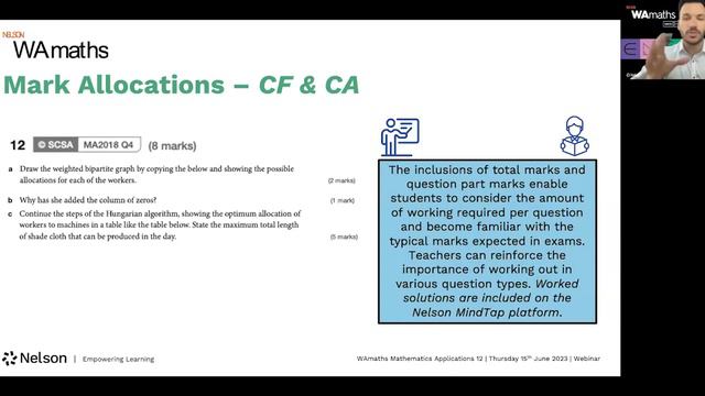 Embedding exam practice into every lesson with WAmaths Applications смотреть онлайн
