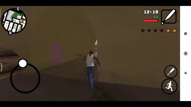 Убегаем от полиции и ищем баги в gta san andreas mobile смотреть онлайн