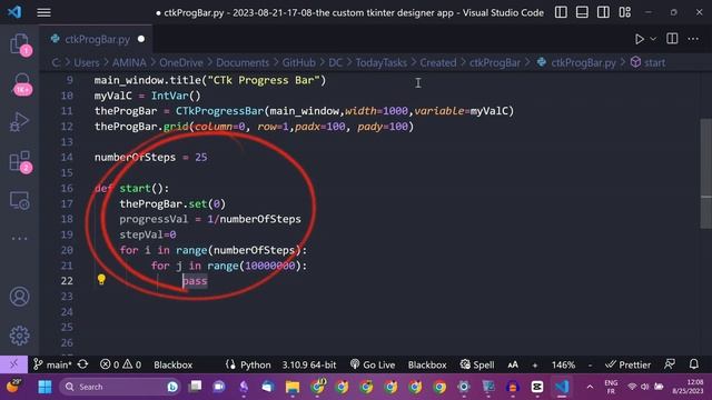 CTk Progress Bar: How to Tweak it? смотреть онлайн