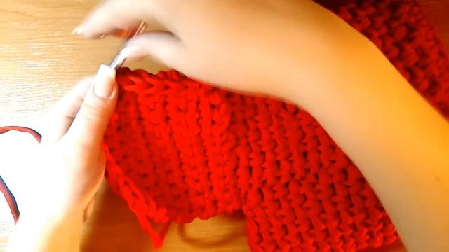 Вязание крючком.Рюкзак. Трикотажная пряжа смотреть онлайн