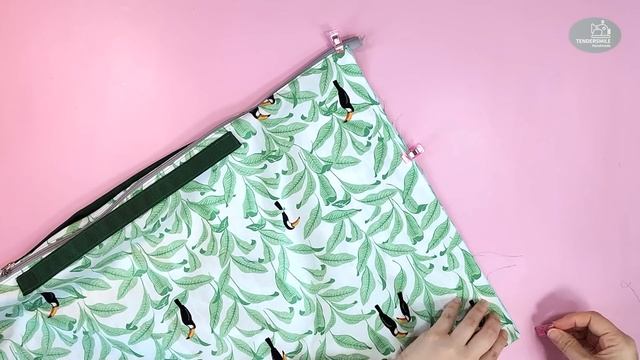 How to make a Foldable Shopping bag with zipper / Grocery bag смотреть онлайн