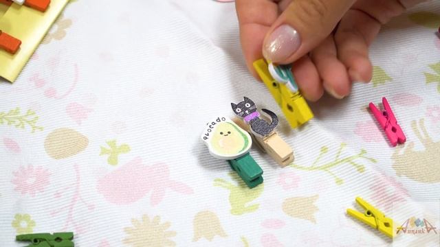 Видео-обзор ТМ Апплика С3574 - Декоративные прищепки в ассортименте смотреть онлайн
