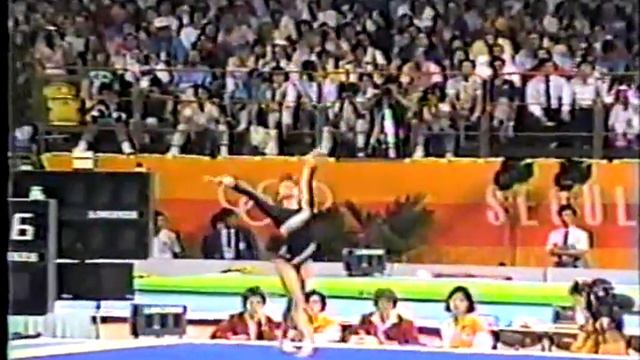 3rd EF FX Diana Dudeva BUL 1988 Olympic Games 19 850 смотреть онлайн