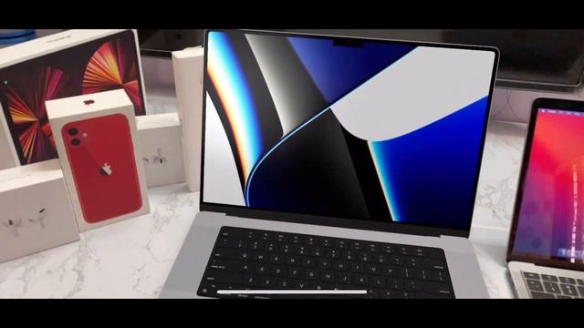 MacBook Pro AR First Look || MacBook M1Pro M1 Max 14" and 16" смотреть онлайн