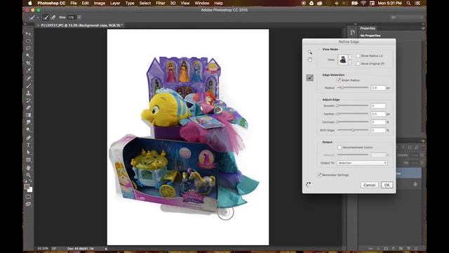 How to cut out a product quickly in Photoshop tutorial смотреть онлайн