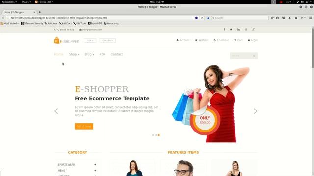 50+ Free Responsive HTML5 CSS3 E-commerce Website Templates смотреть онлайн