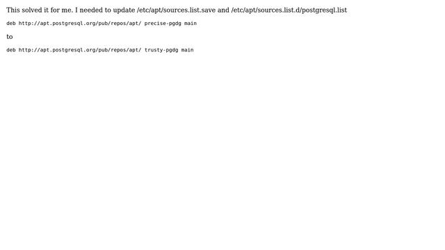 How to install postgresql-9.4-postgis-2.1 on Ubuntu 14.04(Trusty Tahr)? (4 Solutions!!) смотреть онлайн