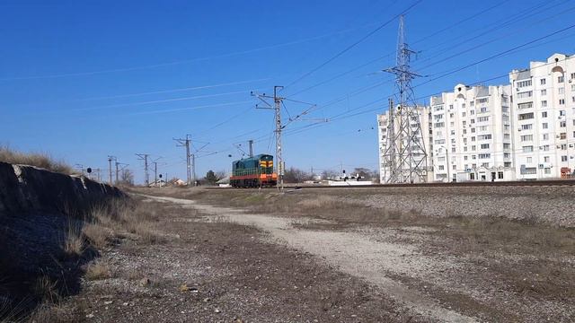 "С ПЕРВЫМ ДНЁМ ВЕСНЫ!" ЧМЭ3-4606 ПРОСЛЕДУЕТ РАЙОН АВИАГОРОДОК + ПРИВЕТЛИВЫЙ МАШИНИСТ! [КЖД 2023] смотреть онлайн