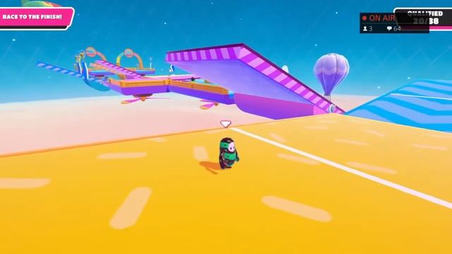 First Matches! Connection Errors/ Server Time Out - Fall Guys: Ultimate Knockout (PS4) Gameplay LIV смотреть онлайн