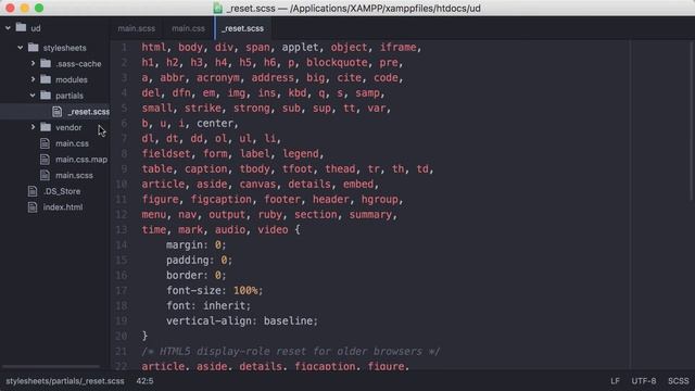 Sass Tutorial for Beginners - Learn SCSS - Sass Crash Course - #18 - Partials смотреть онлайн