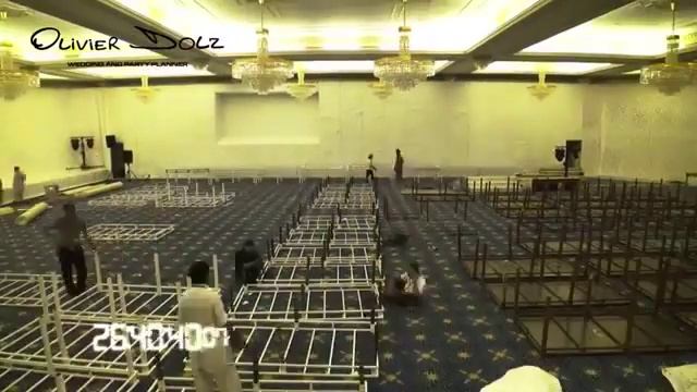 Свадебные превращения зала смотреть онлайн