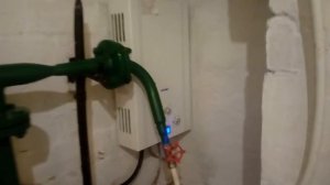 Газовая колонка на сжиженом газе (пропан-бутан)