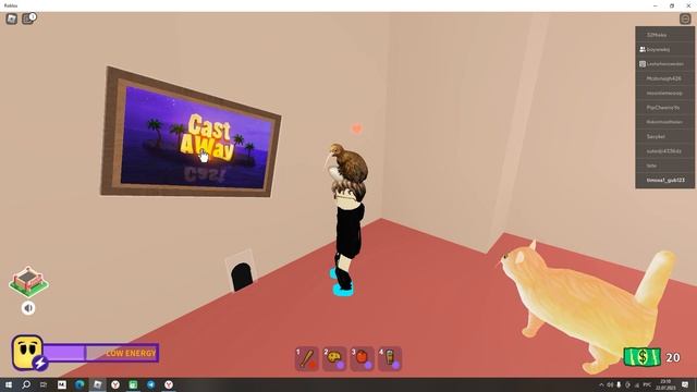 ROBLOX ОПЯТЬ ИГРАЕМ С ДРУГОМ!! смотреть онлайн