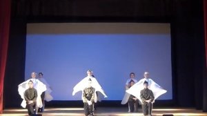 Хореографический коллектив "Каблучок" . "Птицы белые летели"