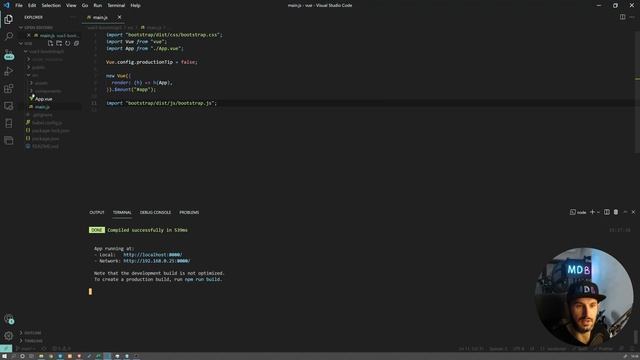 Vue 3 + Bootstrap 5 - the easiest and fastest way смотреть онлайн
