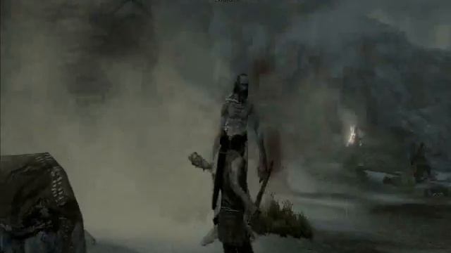 Skyrim сражение с великаном обычным мечом на 3 уровне смотреть онлайн