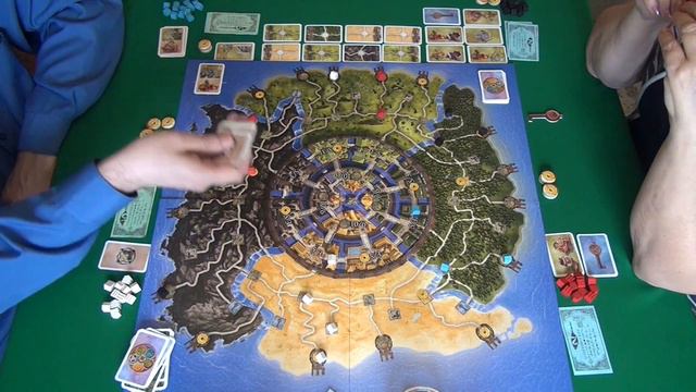 154 The Golden City играем в настольную игру. смотреть онлайн