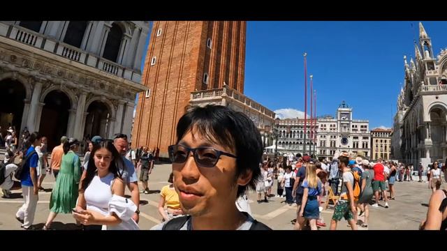 水の都ヴェネツィア / Venezia in Italy 【ヨーロッパ横断旅＃８】 смотреть онлайн