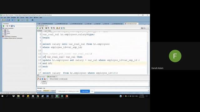 If then , Else Control Structures part 2 || Database Application using PL/SQL смотреть онлайн