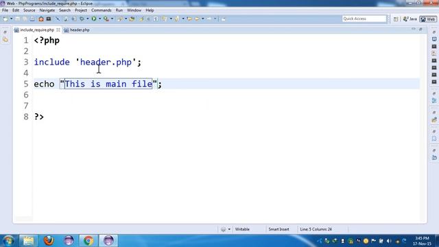 13.PHP Programming(Advance) | Include Require Statement смотреть онлайн