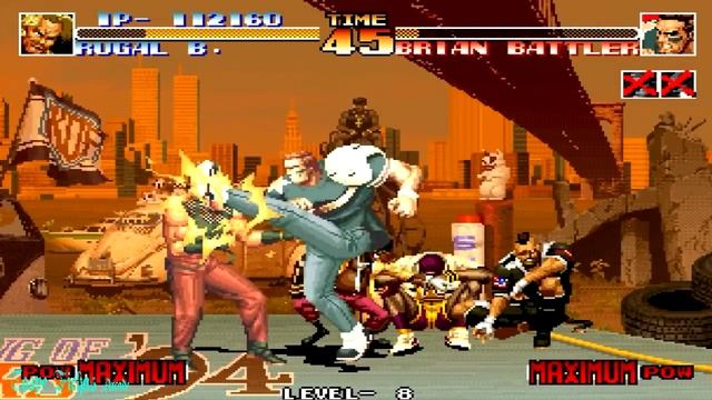 The King of Fighters 94 - Rugal (Arcade) Level 8 смотреть онлайн