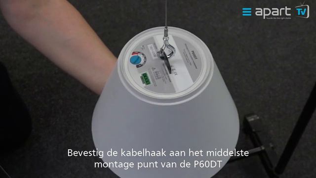 Apart Audio P60DT pendant loudspeaker unboxing (Dutch) смотреть онлайн