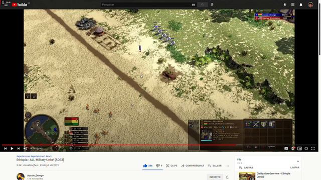 Age of Empires 3 DE: ANÁLISE E GAMEPLAY DA CIV NOVA ETHIOPIA!!! смотреть онлайн