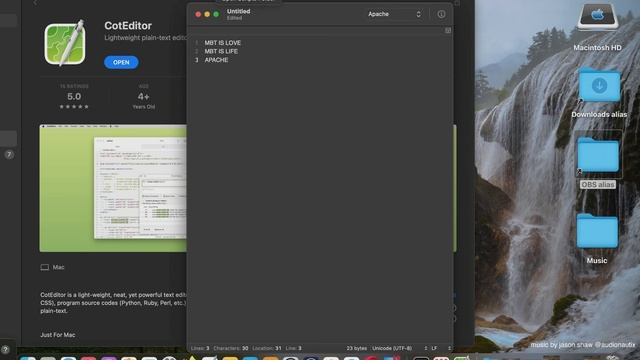CotEditor App for macbook [MAC] Basic Overview - Mac App Store смотреть онлайн
