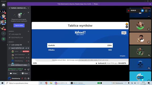 Turniej im. Victora Ibarbo!!!! Pojedynek Kevin Mbabu vs Krefcik смотреть онлайн
