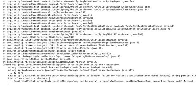 Hibernate validation results in Spring TransactionSystemException (2 Solutions!!) смотреть онлайн