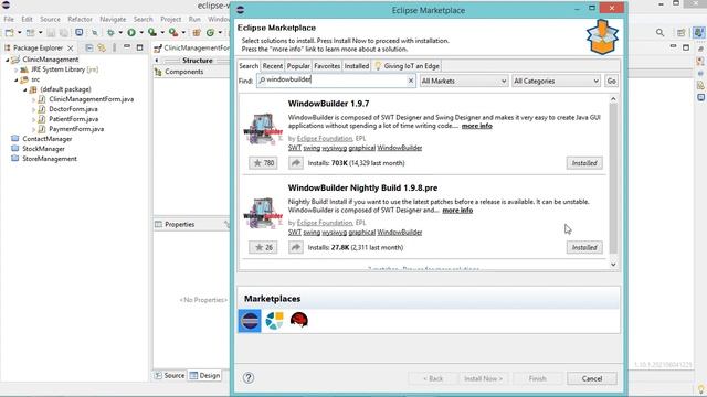 Fix Error WindowBuilder is not Showing in Eclipse IDE | How to Install WindowBuilder Correctly смотреть онлайн