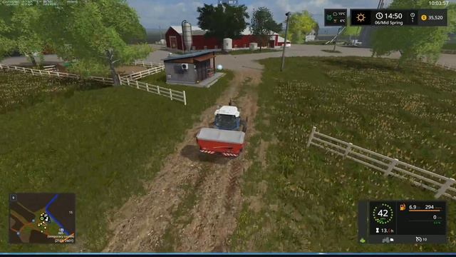 Farming Simulator 17 - County Line -First cut hay -#FS17 смотреть онлайн