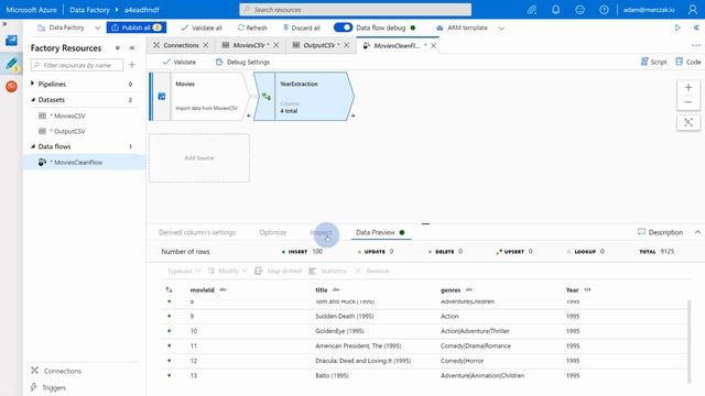 Azure Data Factory Mapping Data Flows Tutorial | Build ETL visual way! смотреть онлайн