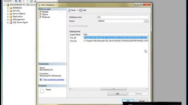 Create database in SQL SERVER 2008 смотреть онлайн