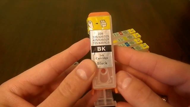 Перезаправляемые картриджи для Canon Pixma MG5240 с чипами смотреть онлайн