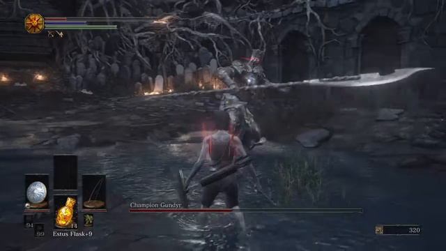 Dark souls 3 - Champion Gundyr Bow damage only, no hit смотреть онлайн