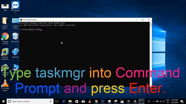 How to Run Task Manager from Command Prompt смотреть онлайн