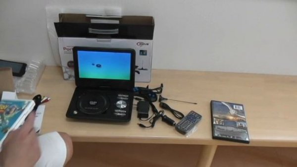 Portable DVD Player from Aliexpress#DVDplayer #portableDVD